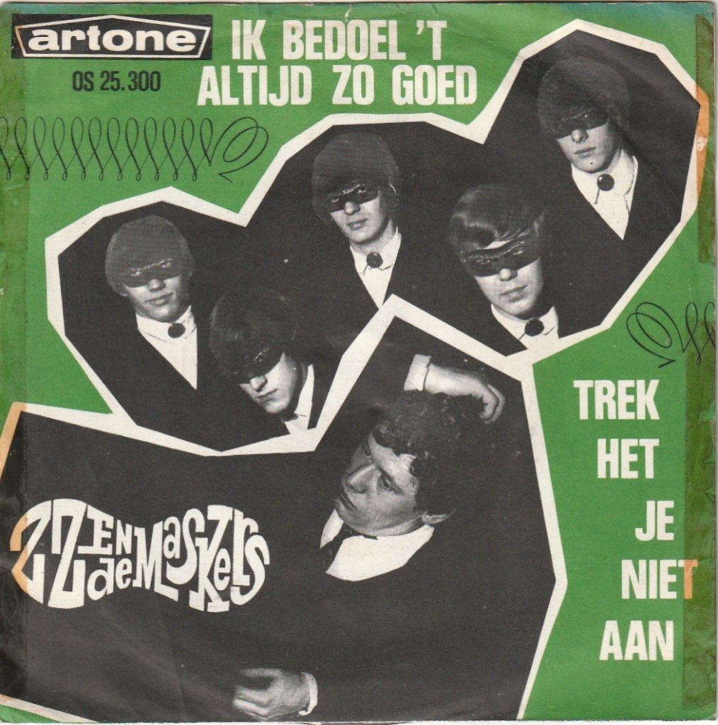 Z Z en Maskers Ik bedoel 't altijd zo goed - Nr, Cd's en Dvd's, Vinyl Singles, Ophalen, Gebruikt, 7 inch, Nederlandstalig