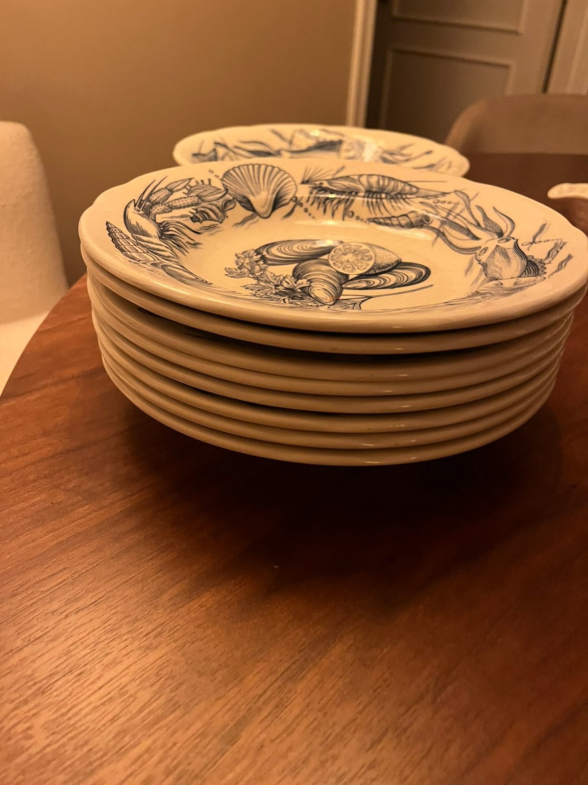 Leuke set borden, Antiek en Kunst, Ophalen