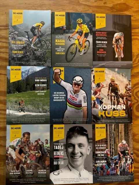 De Muur Wielertijdschrift voor Nederland en Vlaanderenderen, Ophalen of Verzenden, Zo goed als nieuw, Overige typen