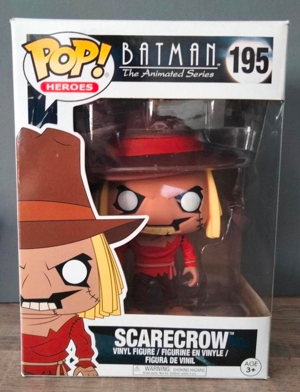 195 Scarecrow Batman The Animated Series Funko Pop, Verzenden, Zo goed als nieuw