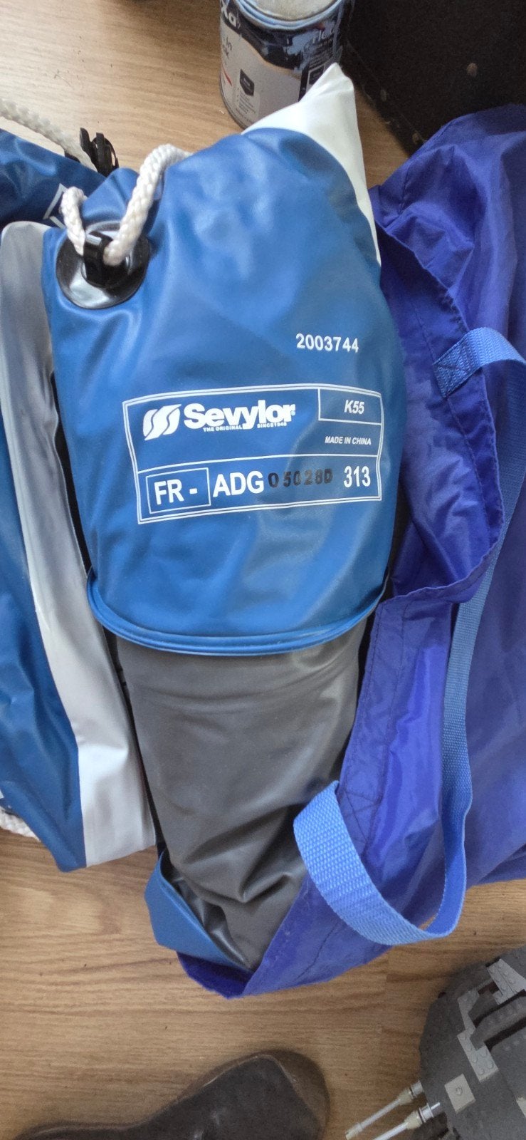 Sevylor Caravelle KK55 Rubberboot met peddels, Ophalen