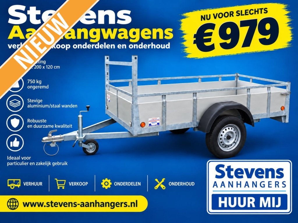 kwaliteit klusbakken alle maten vanaf 749 euro, Nieuw