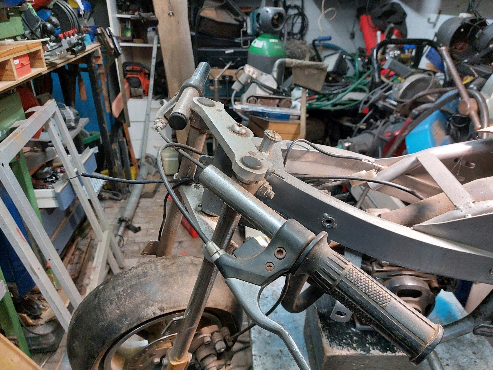 minibike, Ophalen