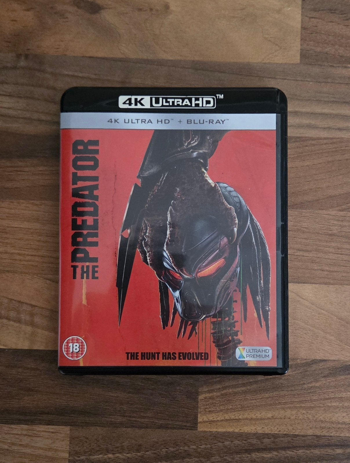 The Predator (2018) 4K bluray, Cd's en Dvd's, Blu-ray, Ophalen of Verzenden, Zo goed als nieuw, Actie