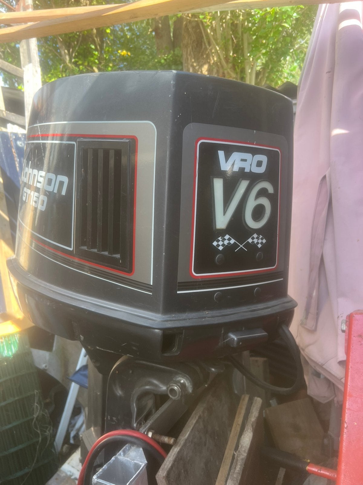 Johnson 150 pk v6., Watersport en Boten, Ophalen of Verzenden, Zo goed als nieuw