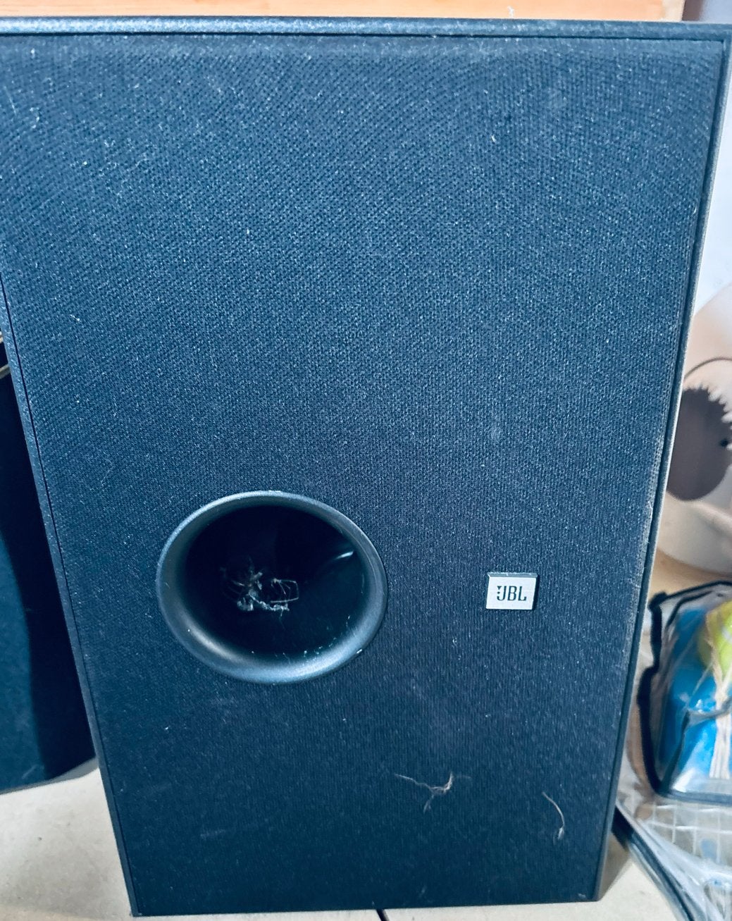 JBL SMS 100 Subwoofer - Krachtige Bass, Ophalen, Gebruikt, Geschikt voor surround/home cinema, Minder dan 60 watt
