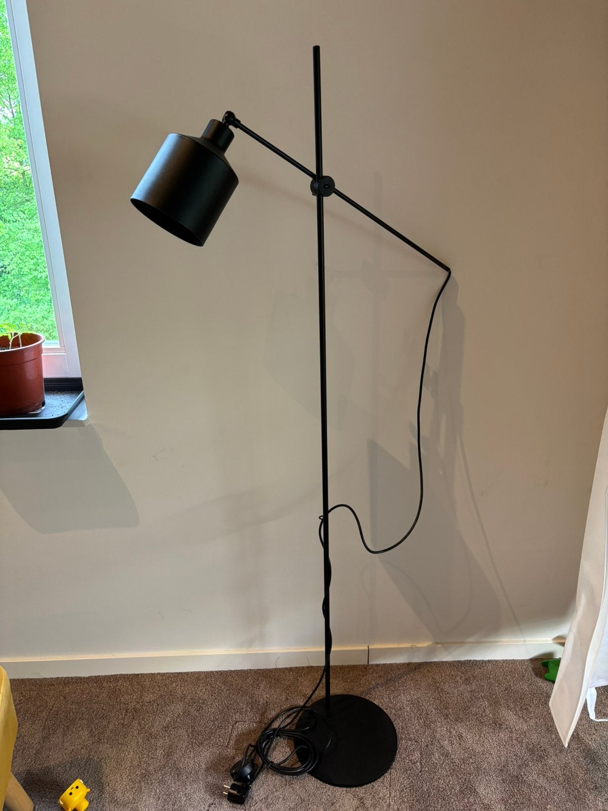 Zwarte staplamp, Ophalen, Zo goed als nieuw, Minder dan 100 cm