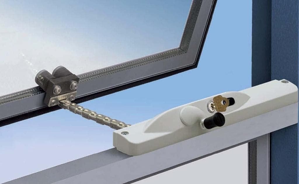 Whitco raam uitzetter zwart Winder+ cilinder RAL9016 nieuw, Ophalen of Verzenden, Nieuw, Rvs, Overige typen