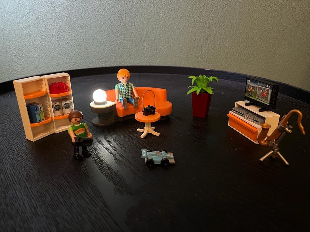 Playmobil woonkamer, Ophalen, Zo goed als nieuw