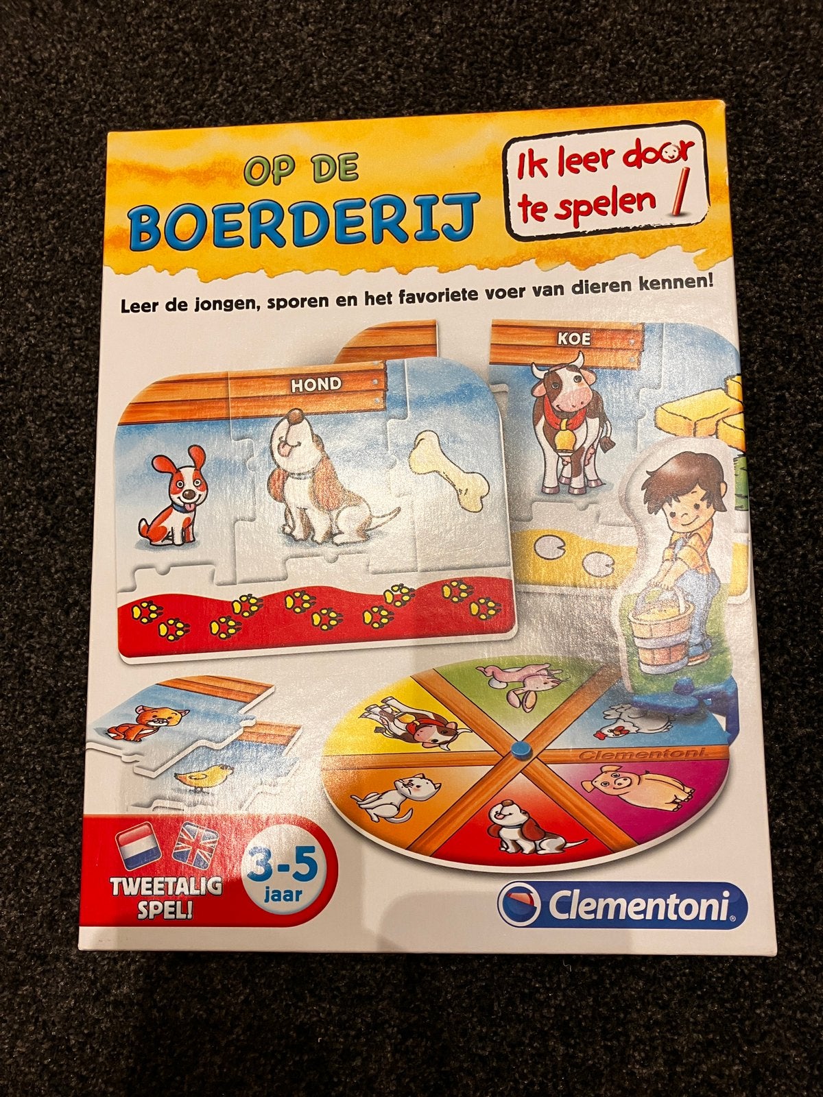 Clementoni spelend leren, Ophalen, Gebruikt