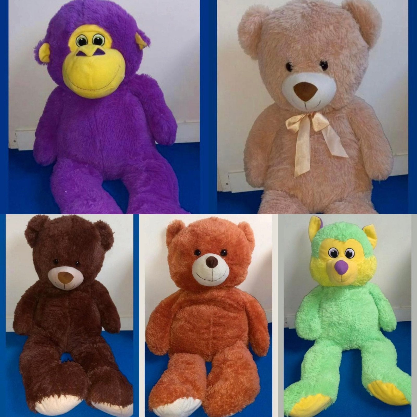 Partij  pluche beren knuffels, Ophalen, Nieuw, Overige typen