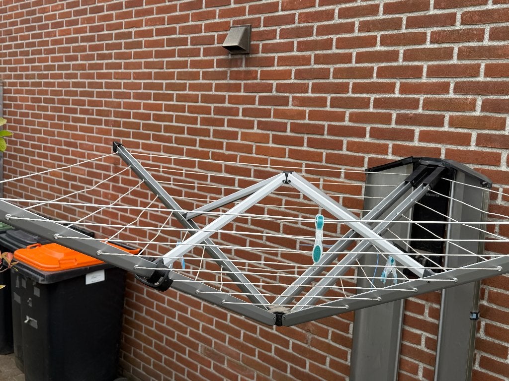 brabantia uitklapbaar droogrek Wallfix, Ophalen, Gebruikt, Wasrek