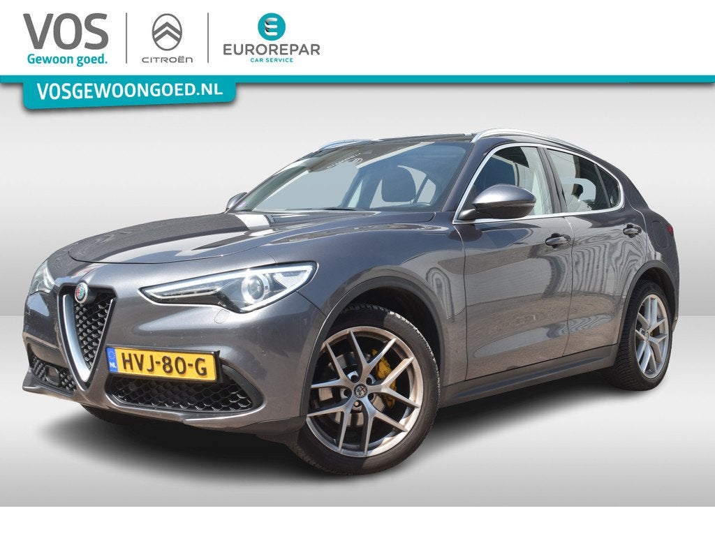 Alfa Romeo Stelvio 2.0 T 280pk AWD (4x4) Super Veloce Automa, Auto's, Alfa Romeo, Automaat, 4 cilinders, Bedrijf, Vierwielaandrijving