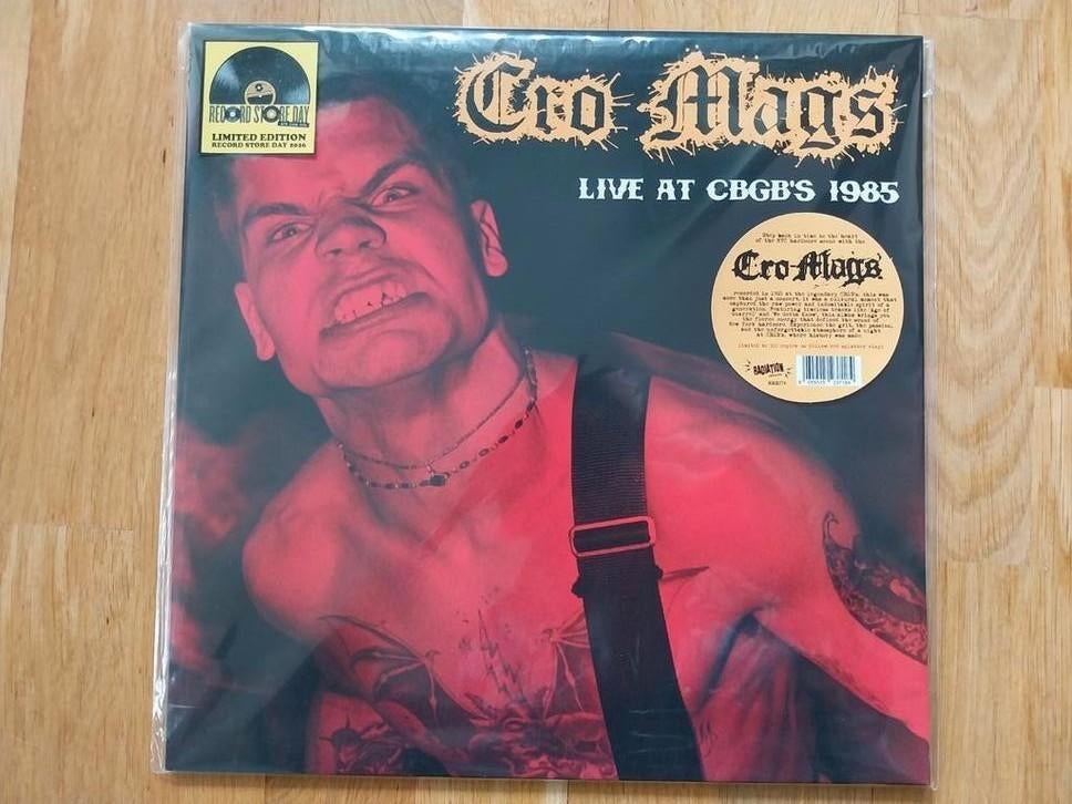 Lp - CRO MAGS - Live at CBGB's 1985 -(RSD 2026), Ophalen of Verzenden, Zo goed als nieuw