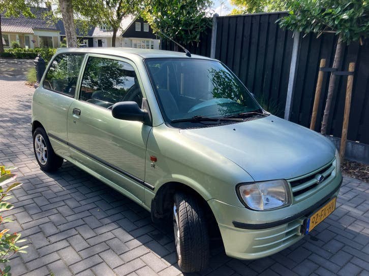 Daihatsu Cuore 1.0 40 KW 2000, sport, groen., Voorwielaandrijving, 18 €/maand, 4 stoelen, Cuore