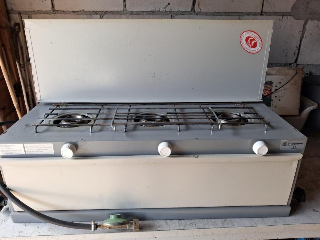 Buitenkeuken met 3 gaspitten - Werkt goed, Ophalen, Gebruikt, Onbekend, Gas