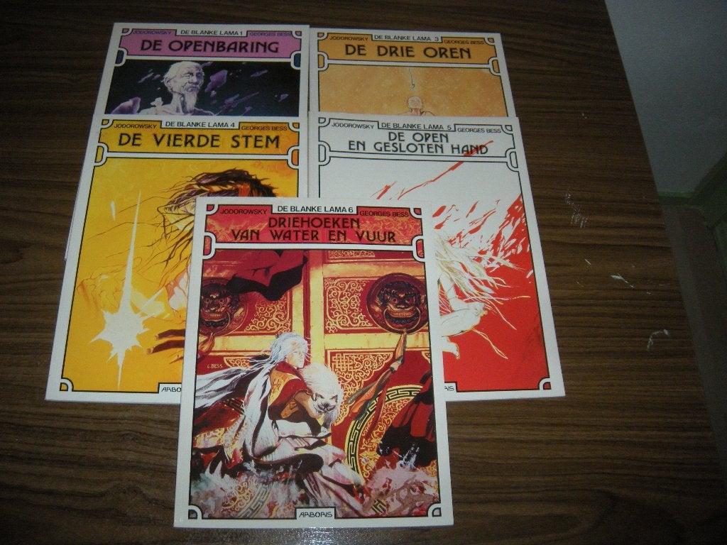 De blanke lama 5 delen SC, Boeken, Meerdere stripboeken, Ophalen of Verzenden, Zo goed als nieuw