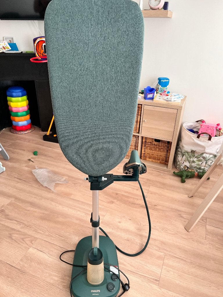 Philips 6000 Series kledingstomer  met strijkplank, Witgoed en Apparatuur, Strijkijzers en Strijkplanken, Ophalen, Gebruikt