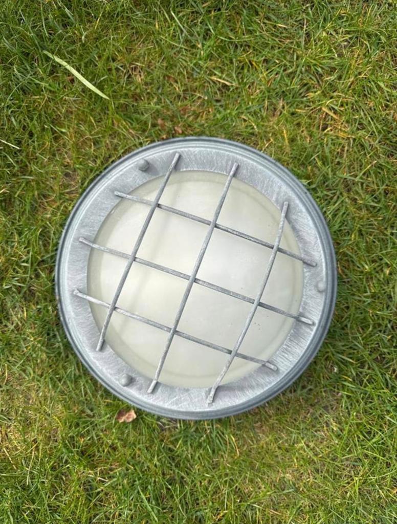 Industriële plafond lamp GRATIS, Ophalen, Gebruikt