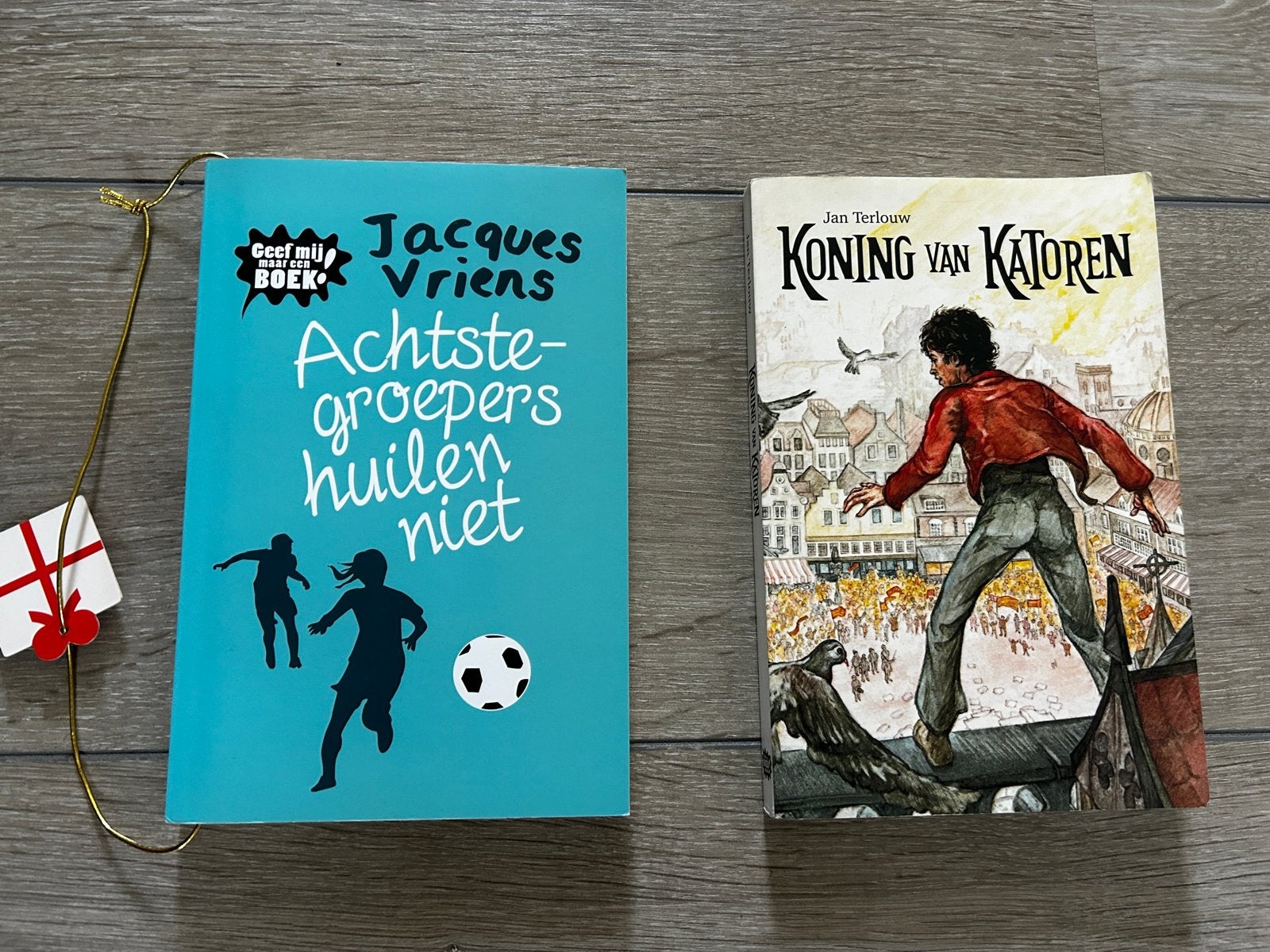2 kinderboeken: Jacques Vriens en Jan Terlouw, Ophalen, Gelezen, Fictie