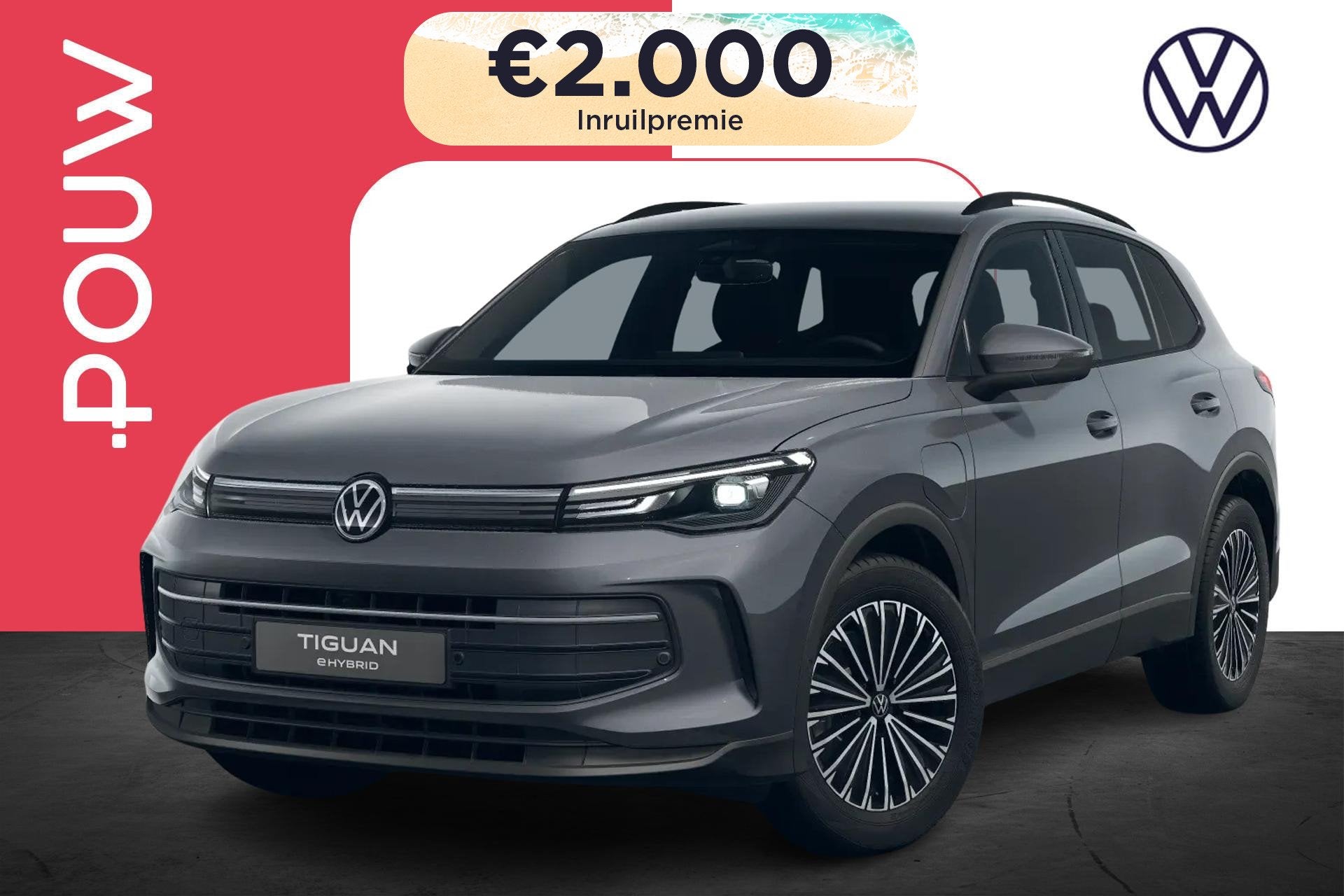 Volkswagen Tiguan 1.5 eHybrid 204pk Limited Edition | Trekha, Auto's, Volkswagen, 12 maanden, Stof, 1498 cc, 150 min