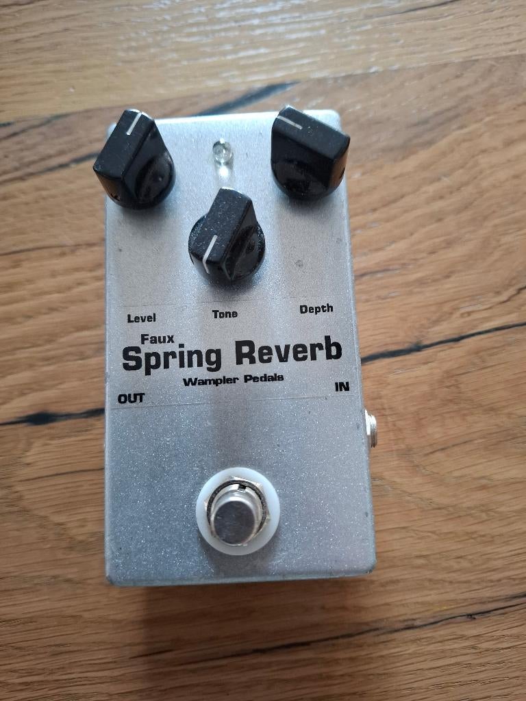 Wampler faux spring reverb, Muziek en Instrumenten, Effecten, Verzenden, Gebruikt, Reverb