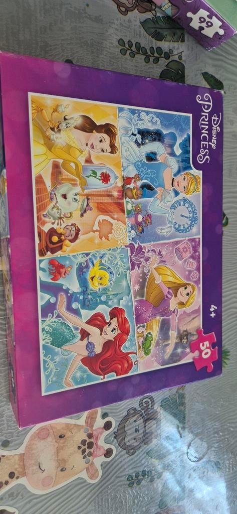 Disney puzzels, Ophalen, Meer dan 50 stukjes, Zo goed als nieuw