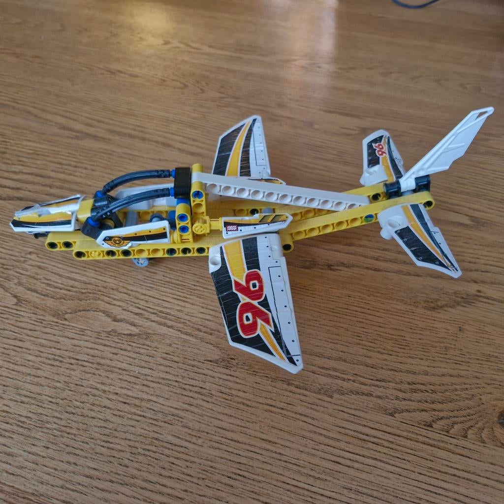 LEGO Technic Racevliegtuig 42044 met instructie boekjes, Ophalen of Verzenden, Gebruikt