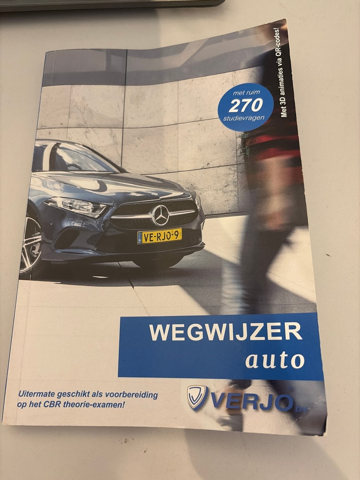 Wegwijzer Auto Theorieboek Verjo - CBR Examen, Ophalen, Zo goed als nieuw, Algemeen