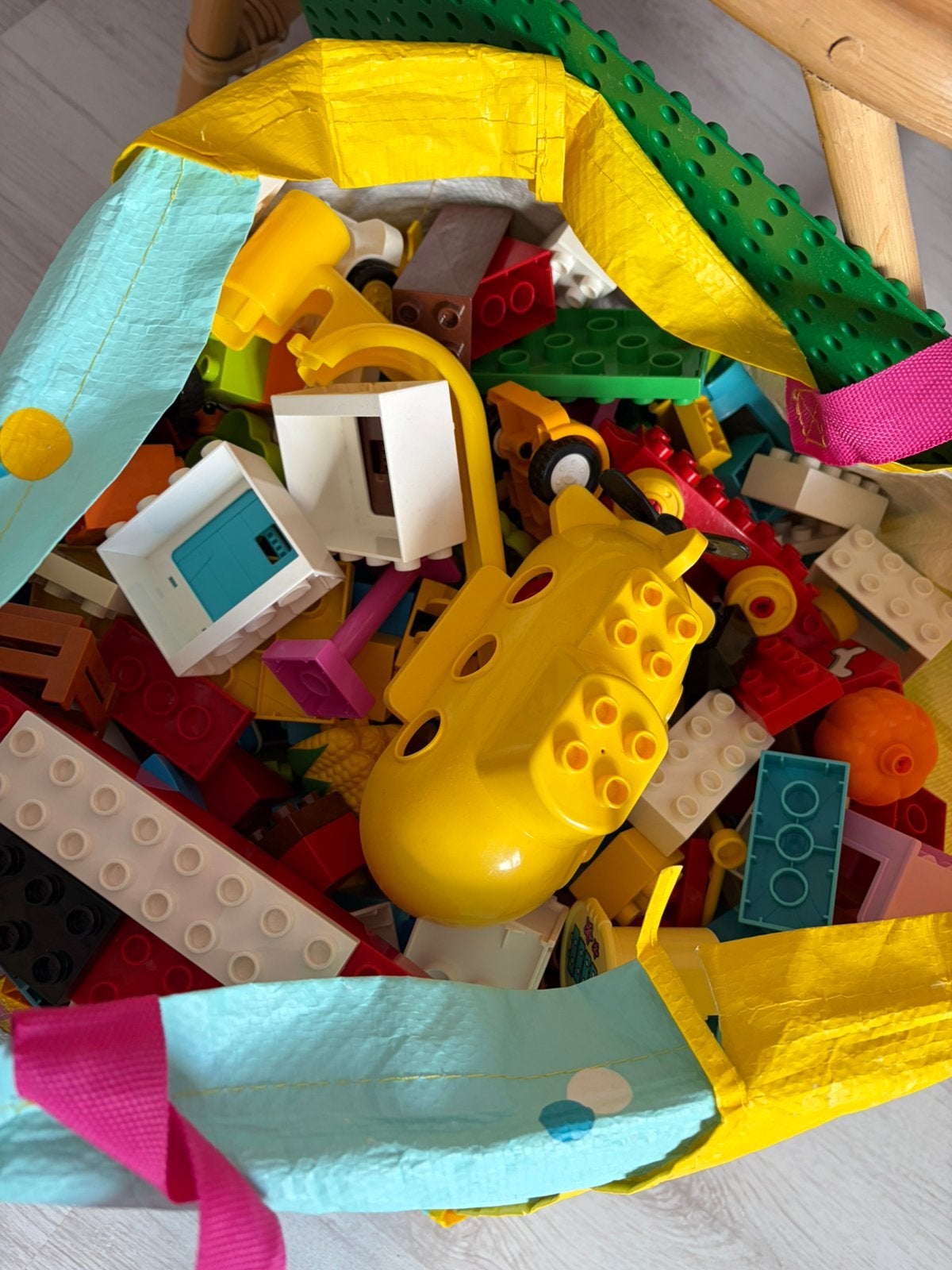 Grote zak Duplo, Ophalen, Zo goed als nieuw