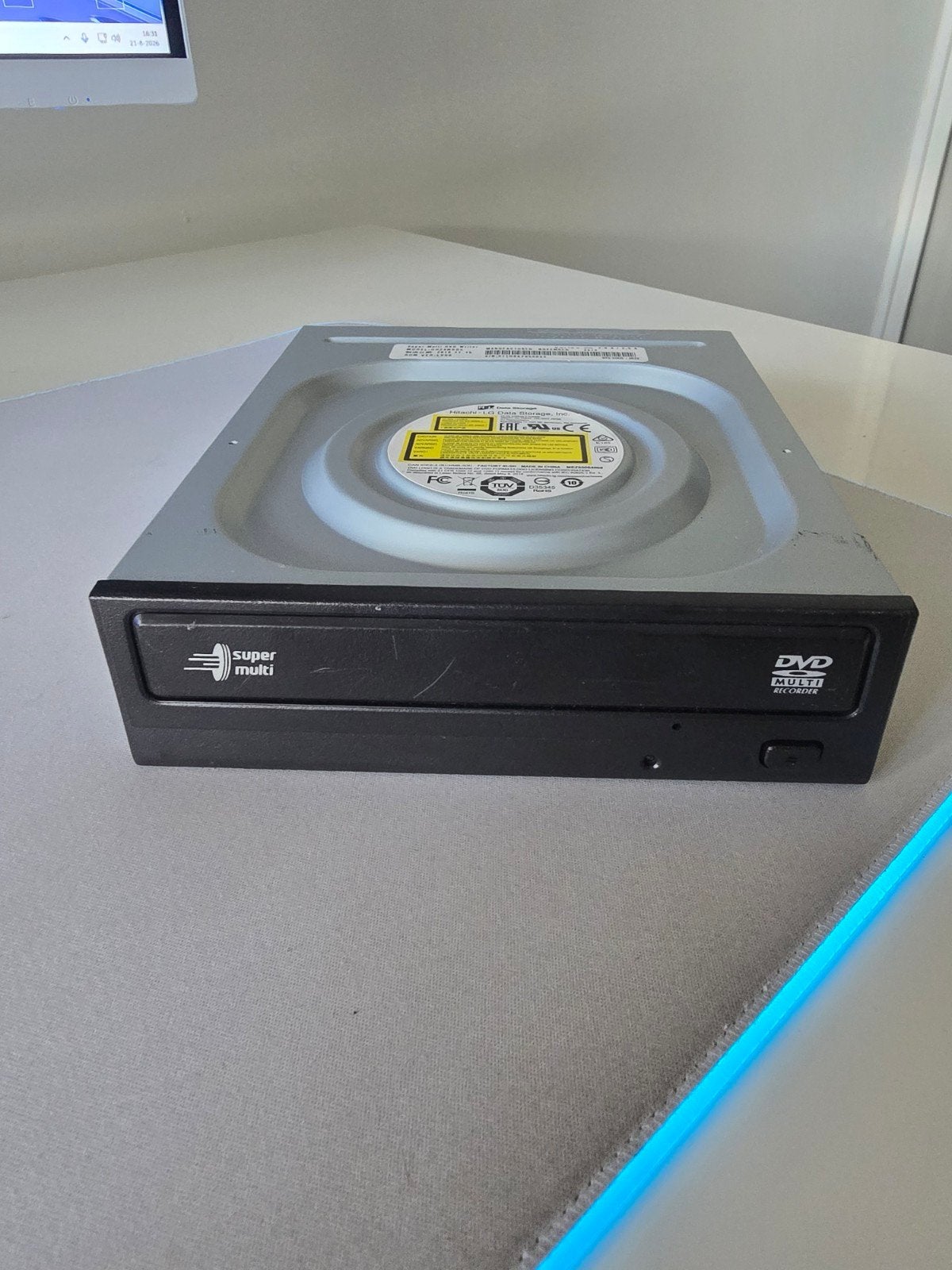 Hitachi LG Data Storage Super Multi DVD Writer, Intern, Gebruikt, Dvd, Ophalen of Verzenden