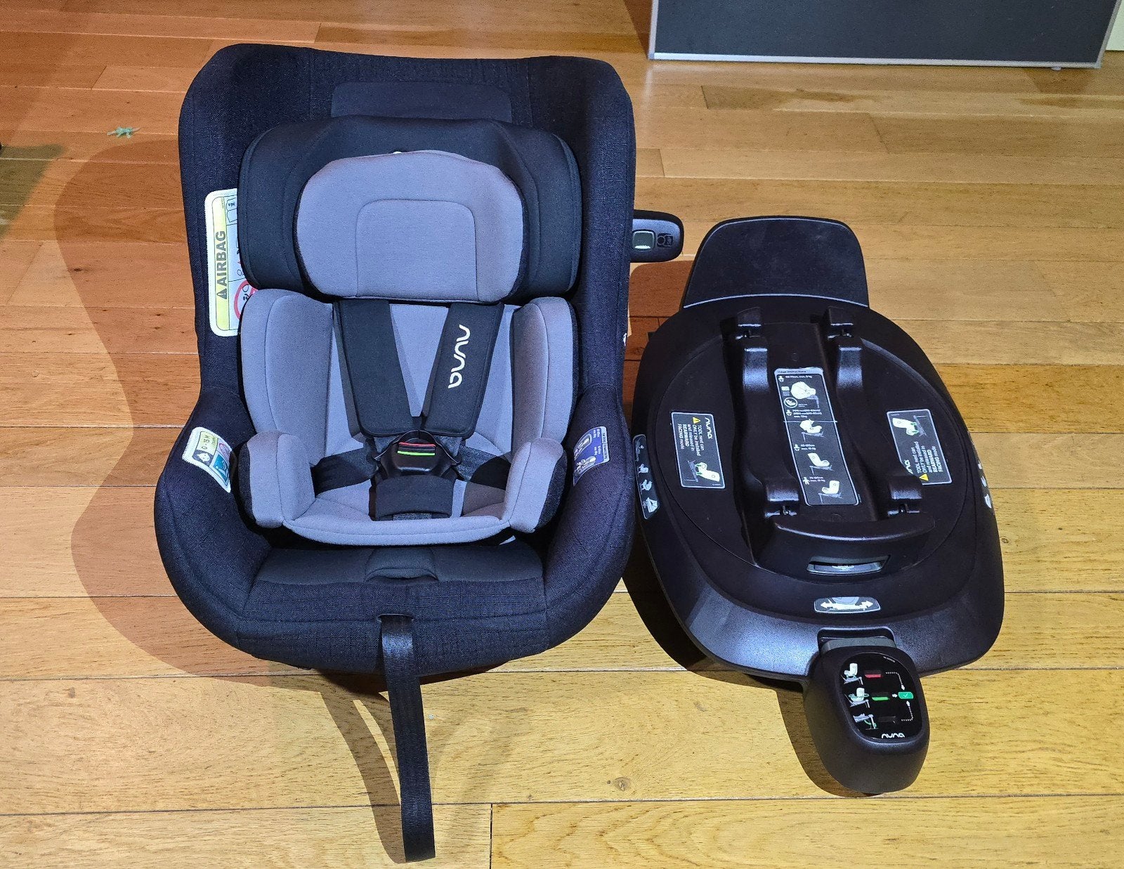Nuna Todl Next + Base Next 360, Kinderen en Baby's, Zo goed als nieuw, Isofix, 0 t/m 13 kg, Ophalen