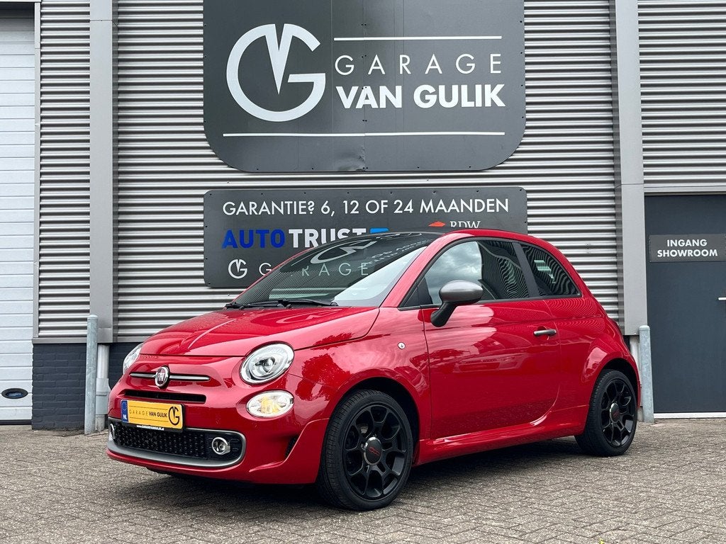 Fiat 500 C 1.2 Cabriolet,Airco,Cruise,Lmv,ElektrRamen,Stuurb, Auto's, Fiat, Bedrijf, Te koop, 500C, ABS, Airbags, Airconditioning