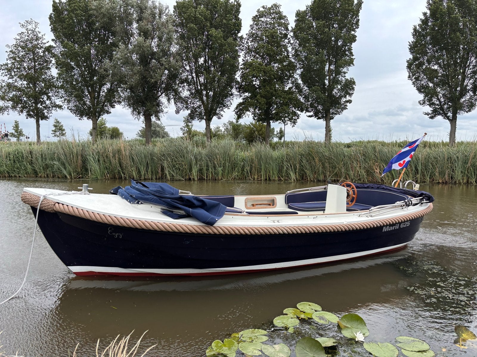 Maril 625 Sloep met Dieselmotor en Buiskap, Gebruikt, Binnenboordmotor, Maril, Diesel