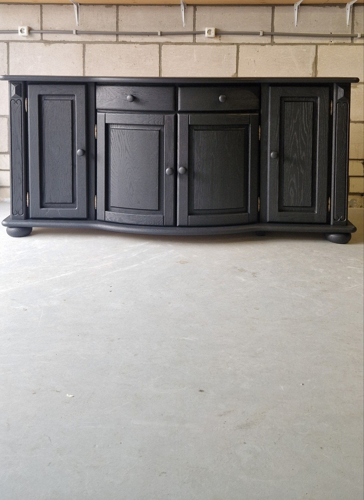 gaaf eiken dressoir, Huis en Inrichting, Kasten | Dressoirs, 150 tot 200 cm, Eikenhout, Ophalen of Verzenden, Zo goed als nieuw