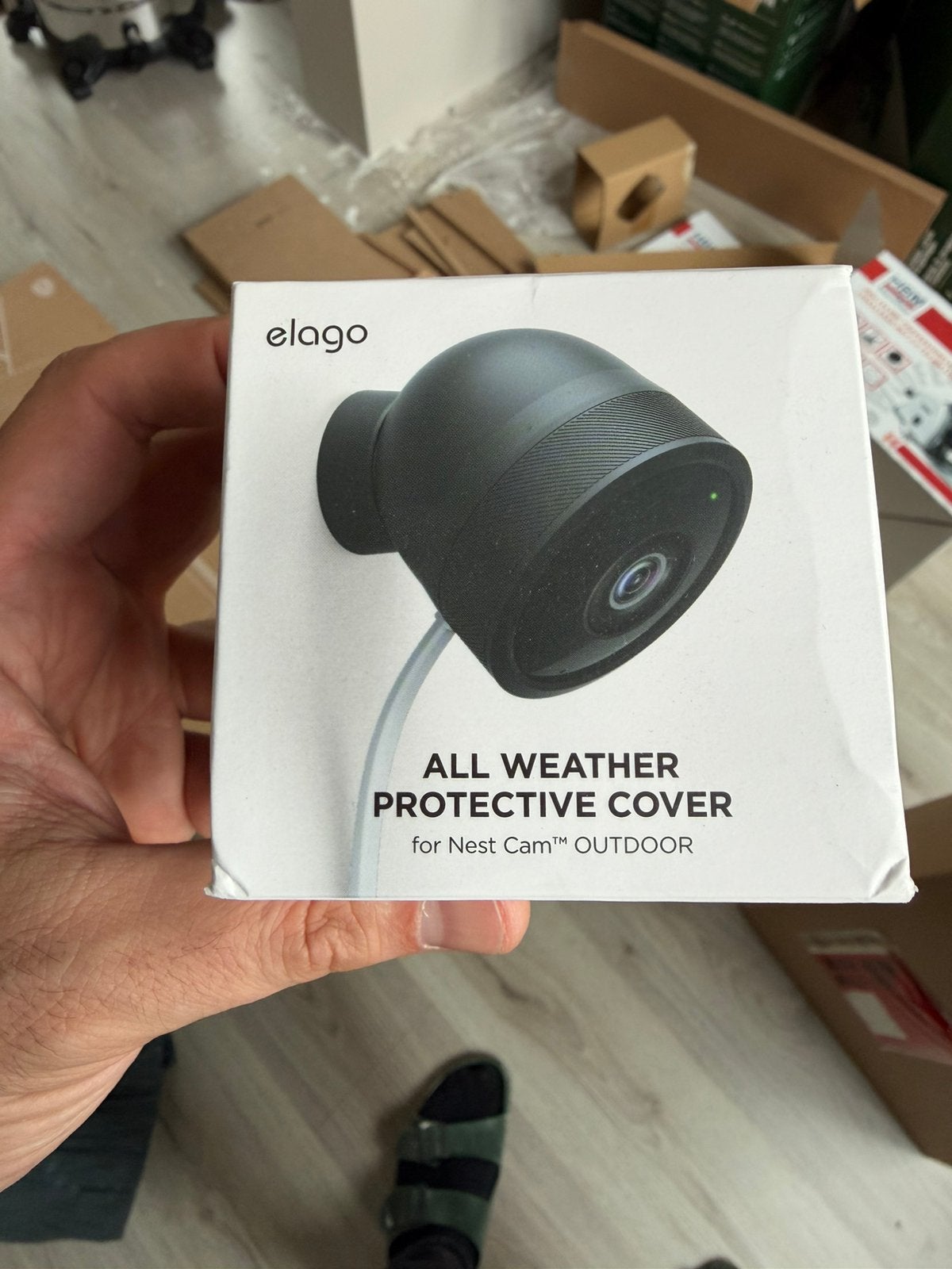 Nest Cam Outdoor Cover, Ophalen of Verzenden, Zo goed als nieuw