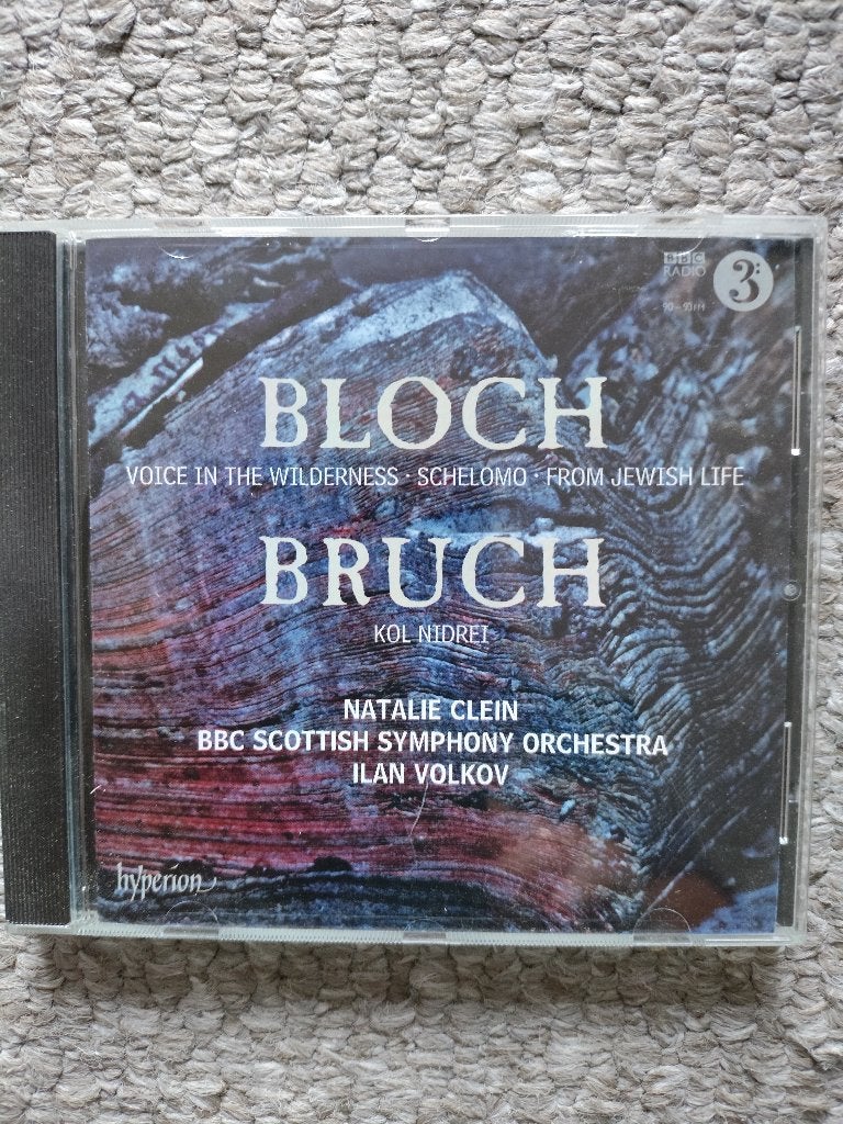 Bloch Voice in the Wilderniss Bruch Kol Nidrei, Ophalen of Verzenden, Zo goed als nieuw