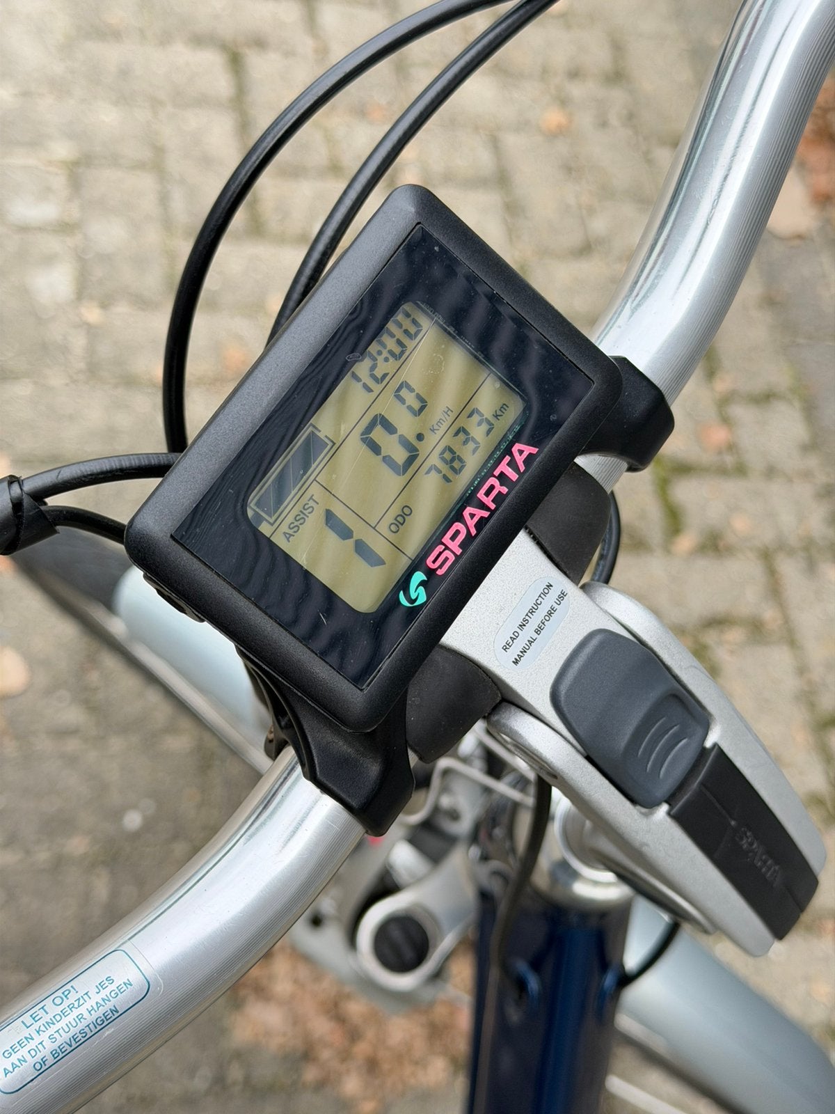 Sparta E-Bike Elektrische Fiets 56cm 7800km 7 versnellingen, Sparta, P, P, P