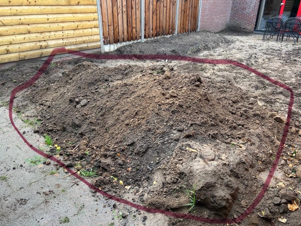 Zwarte grond/aarde: gratis ophalen, Ophalen, Tuinaarde