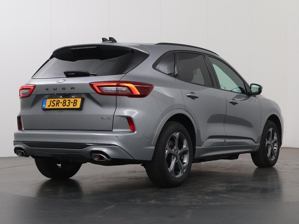 Ford Kuga 2.5 PHEV ST-Line X | Elekt inklapbare Trekhaak | P, Auto's, Ford, 14 kWh, Gebruikt, Leder en Stof, Plug-in hybride
