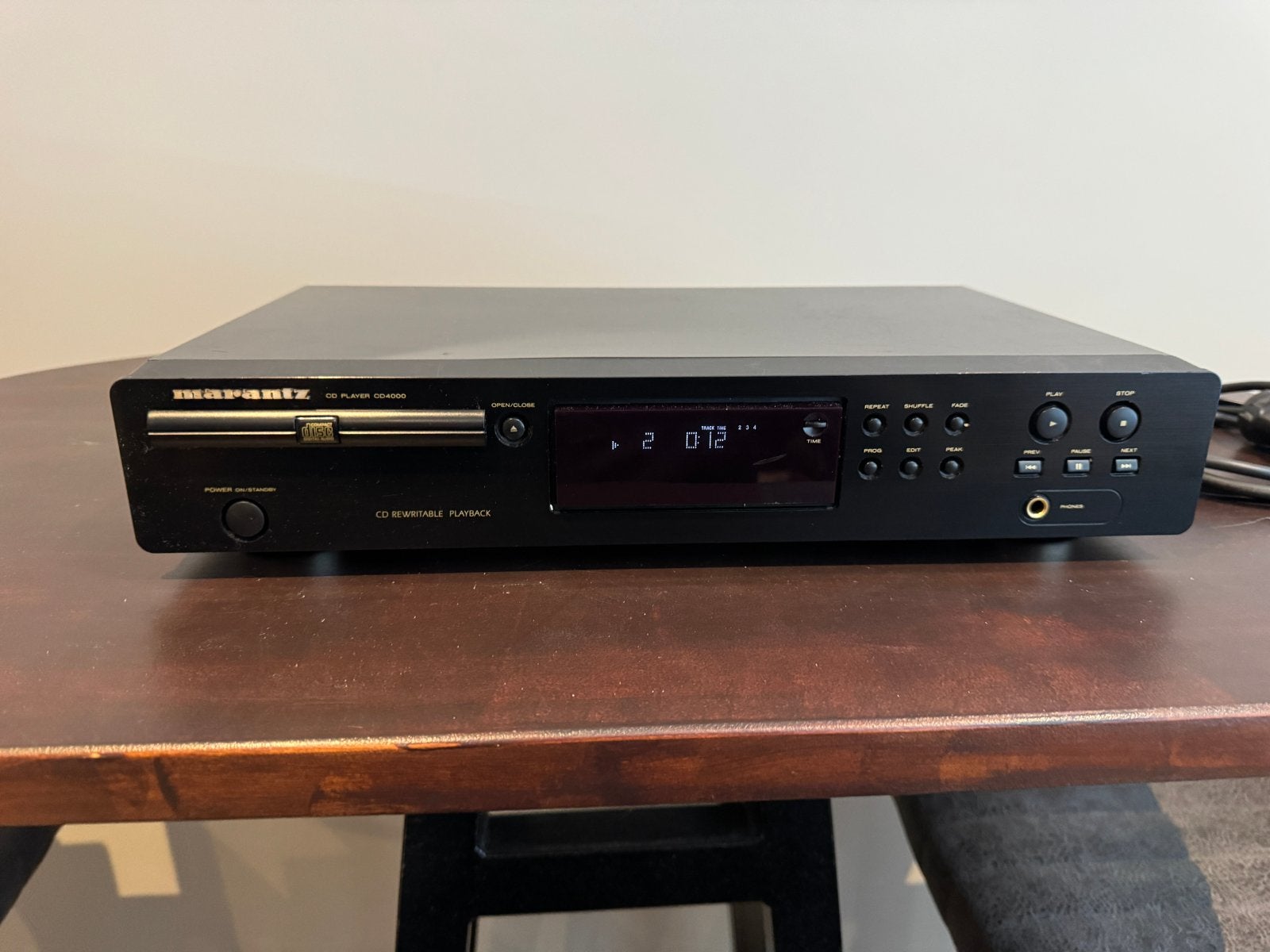 Marantz CD-speler CD4000 - Uitstekende staat, Ophalen of Verzenden, Zo goed als nieuw, Marantz