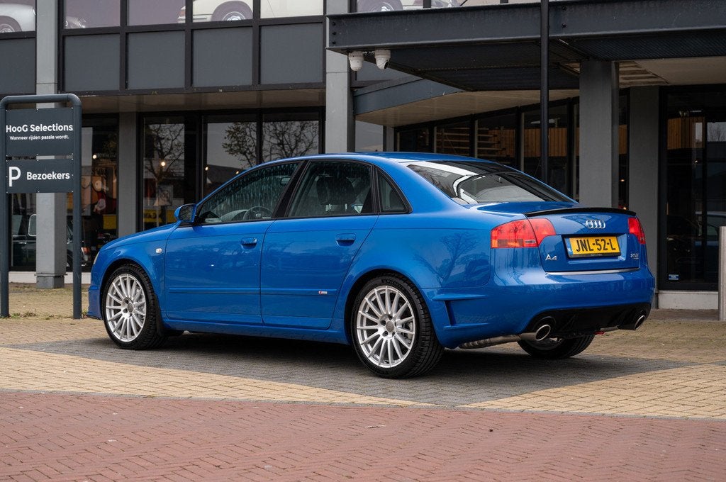 Audi A4 2.0 TFSI QUATTRO DTM (bj 2005), Auto's, Gebruikt, 4 cilinders, 1984 cc, Blauw