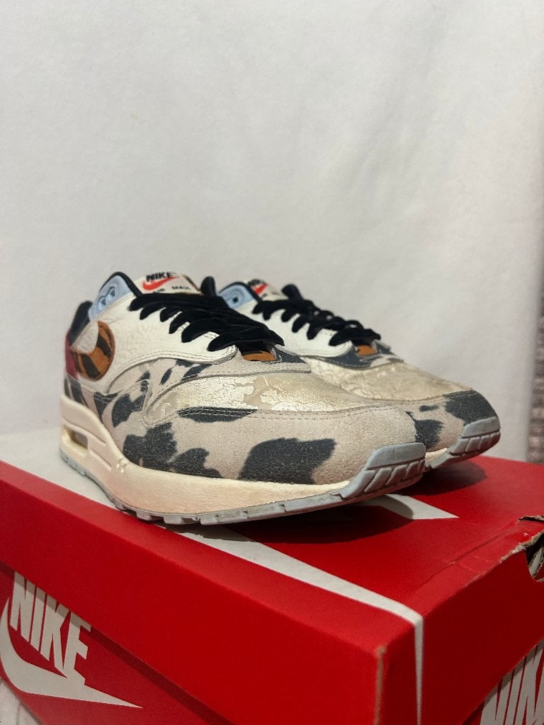 ALS NIEUW Maat 44 - Nike Air Max 1 Tiger Swoosh Great Indoor, Overige kleuren, Verzenden, Nike, Nike