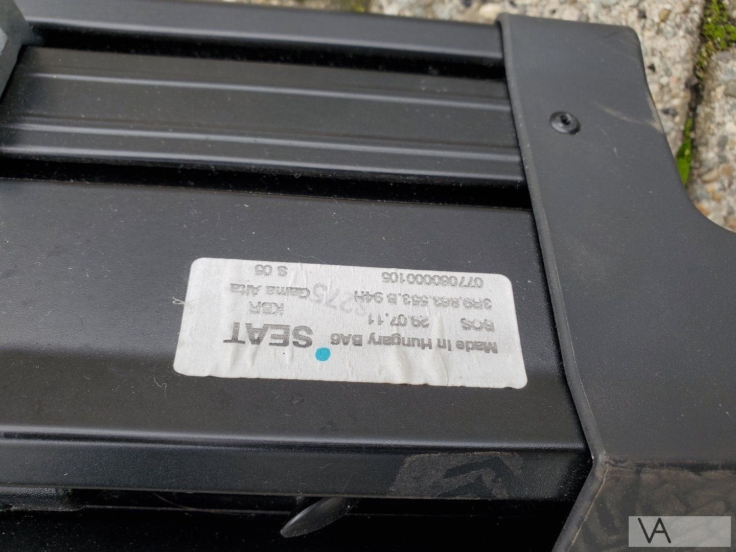 Seat Exeo station 2009 - 2014 rolhoes hoedenplank 3r9863553b, Gebruikt, -, -, Ophalen of Verzenden