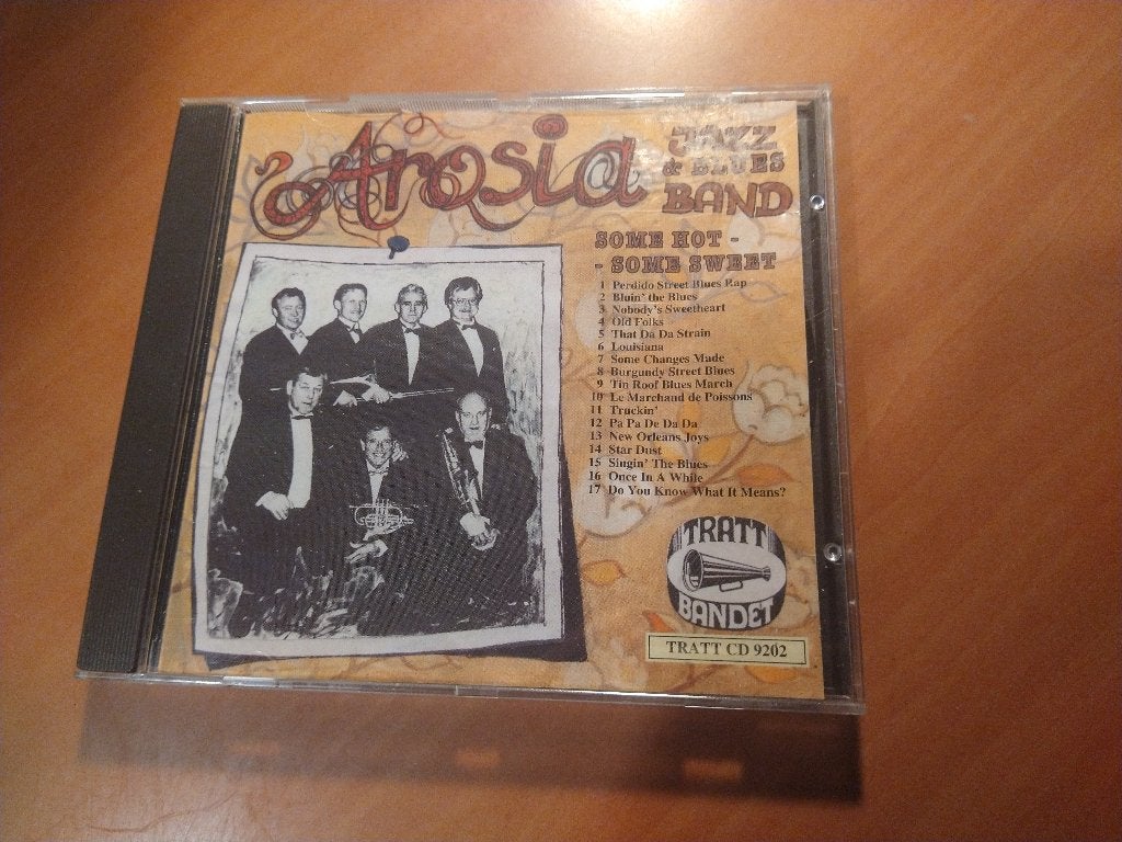 CD The Arosia Jazz & Blues Band/Trattbandet, Ophalen of Verzenden, Zo goed als nieuw, Blues