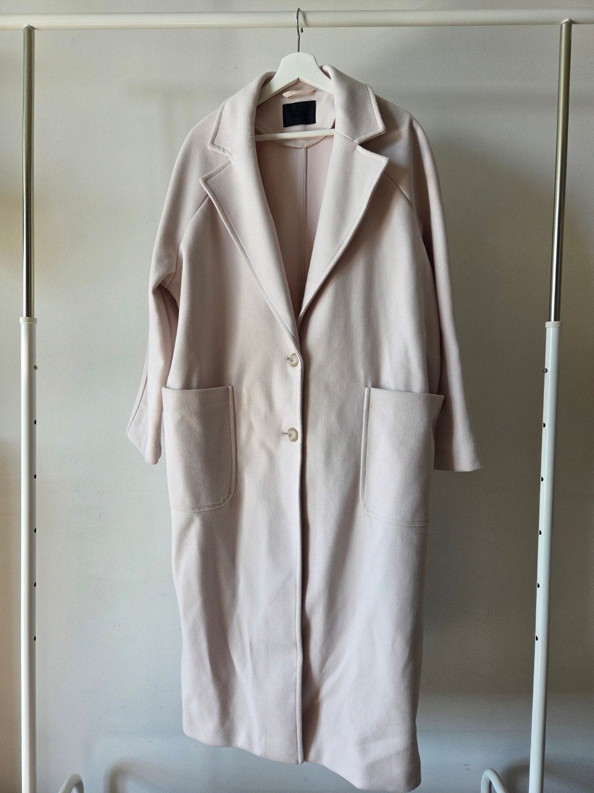 Jas / Mantel C&A, Kleding | Dames, Jassen | Winter, Wit, Maat 46/48 (XL) of groter, Nieuw, Ophalen of Verzenden
