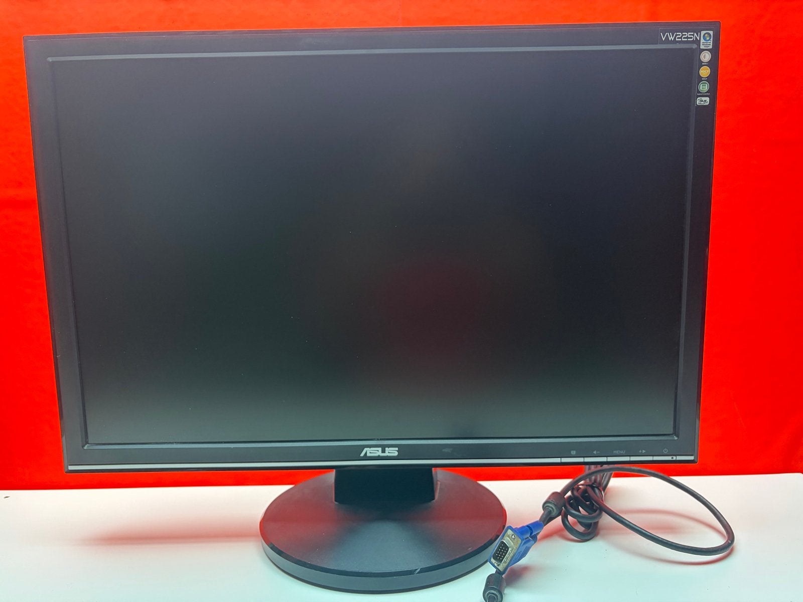 ASUS VW225N Monitor - 22 inch, VGA/DVI, Gebruikt, Computers en Software, Monitoren, Ophalen, Gebruikt, Kantelbaar, Full HD