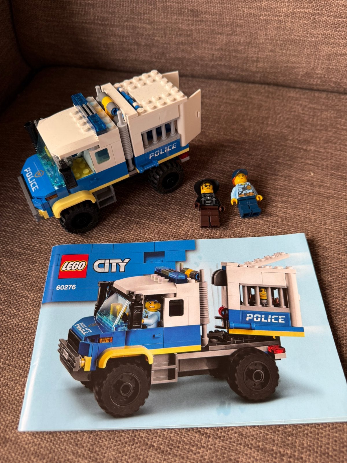 Lego City 60276 Politie Gevangenentransport, Kinderen en Baby's, Speelgoed | Duplo en Lego, Ophalen of Verzenden, Zo goed als nieuw