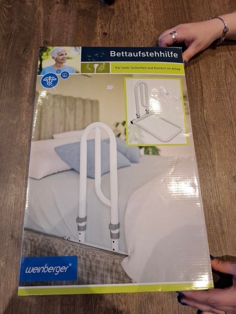 Weinberger bed hulp, Verstelbaar, Eenpersoons, Wit, Nieuw