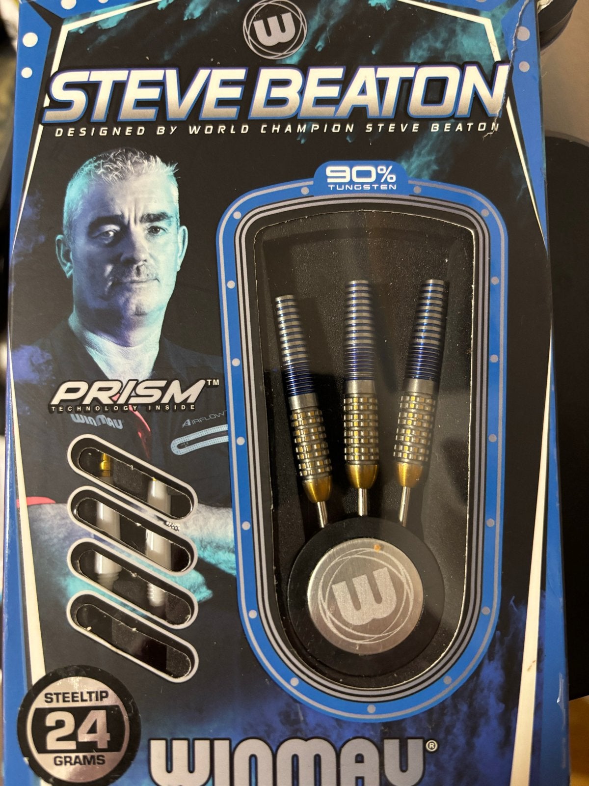 Steve Beaton Legacy Edition 24g Dartpijlen, Sport en Fitness, Ophalen of Verzenden, Nieuw, Pijlen